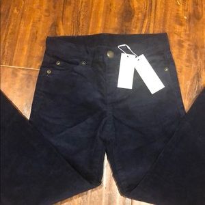 Boys navy blue curduroy pants